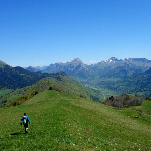 Aire de décollage parapente du Mont-Morbié