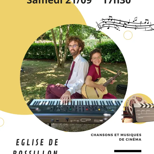 Concert du Duo Cosma - Eglise de Rossillon