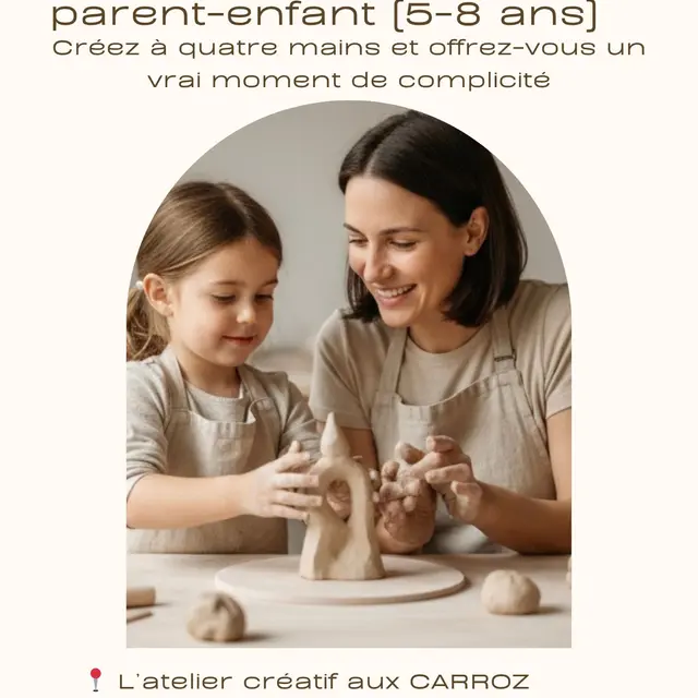 Initiation modelage parent -enfant (5-8ans)_Les Carroz-d'Arâches
