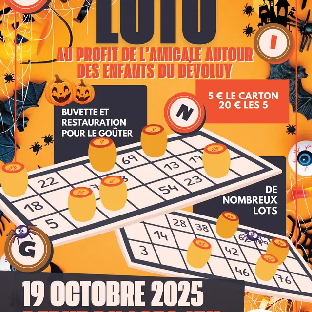 Loto de l'Amicale autour des enfants du Dévoluy_Superdévoluy
