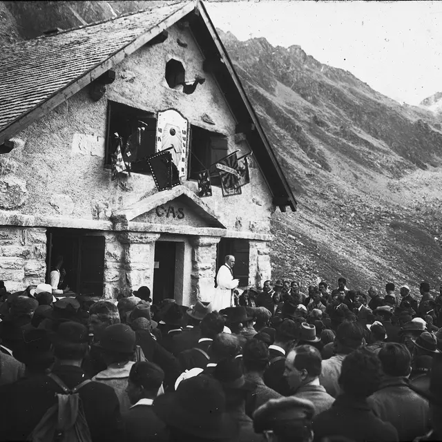 Cabane Mont Fort en 1925