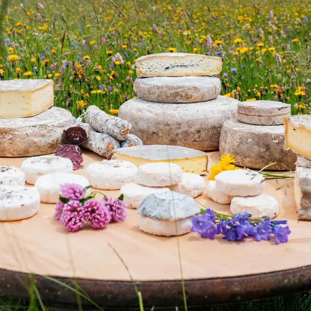 Notre plateau de fromage La Ferme Brunet - Gaec Du Lasseron_Cervières