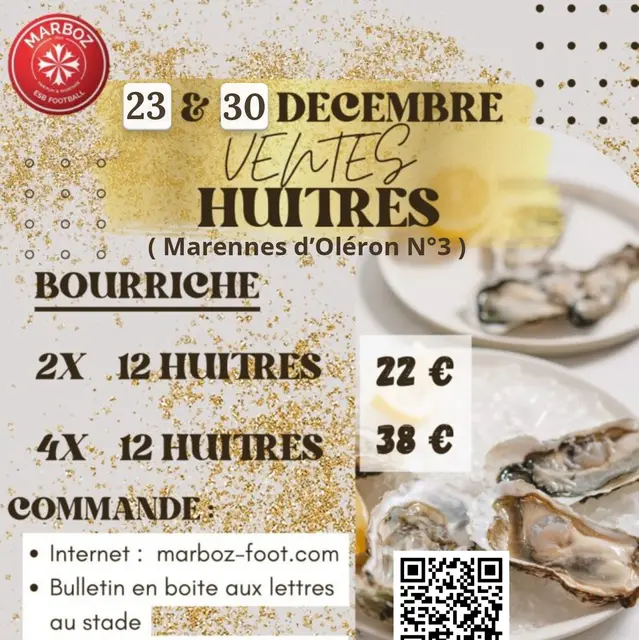 Affiche Huitres 2025