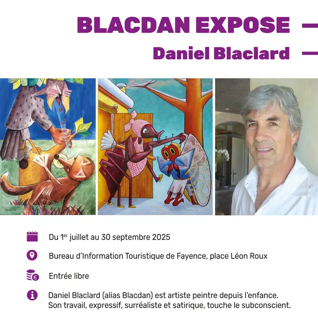 Exposition Daniel BLACLARD_Fayence