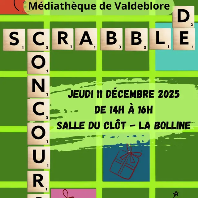 Concours de Scrabble - Médiathèque Valdeblore_Valdeblore