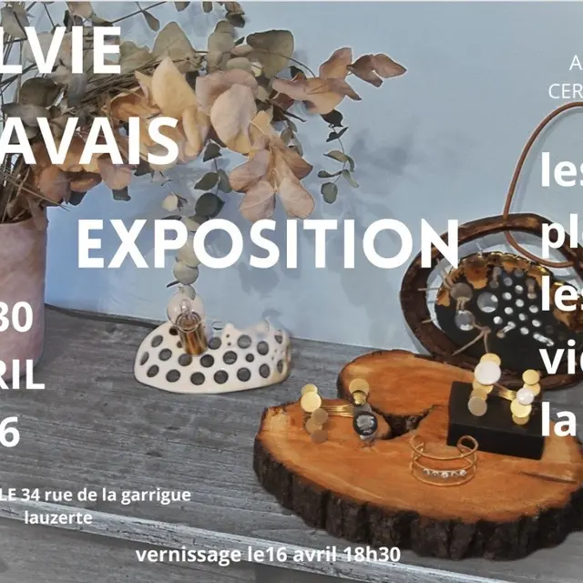 Exposition à la  Galerie 34_Lauzerte