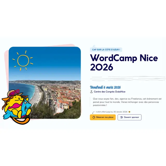 WordCamp Nice 2026_Nice