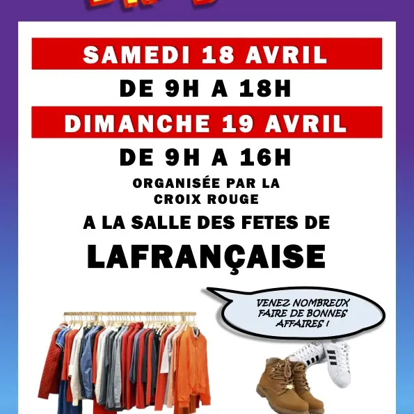 Braderie Croix Rouge_Lafrançaise