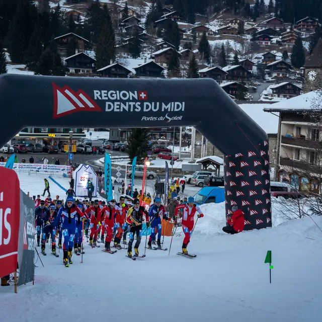 Montée chronométrée de la Foilleuse | Coupe Suisse Verticale Race_Morgins