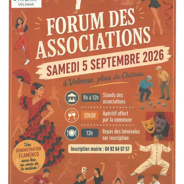 Forum des associations à Volonne_Volonne