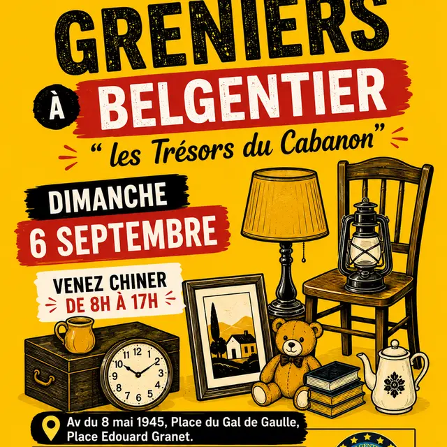Vide-greniers : Les trésors du cabanon_Belgentier