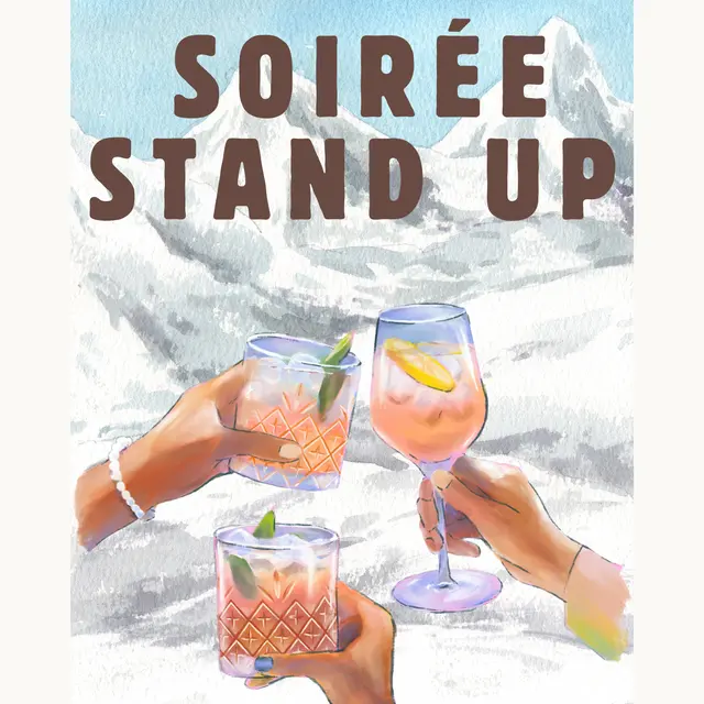 Stand up avec 3 artistes_Villard-de-Lans