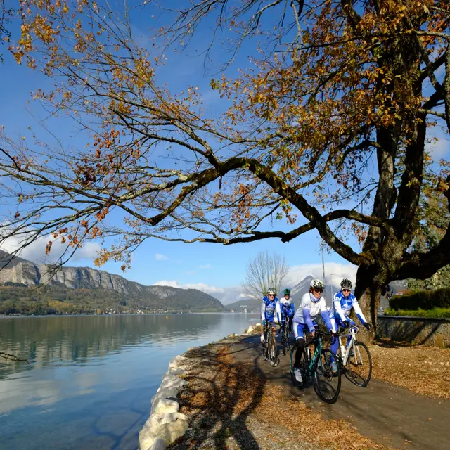 Tour du lac d'Annecy depuis Doussard