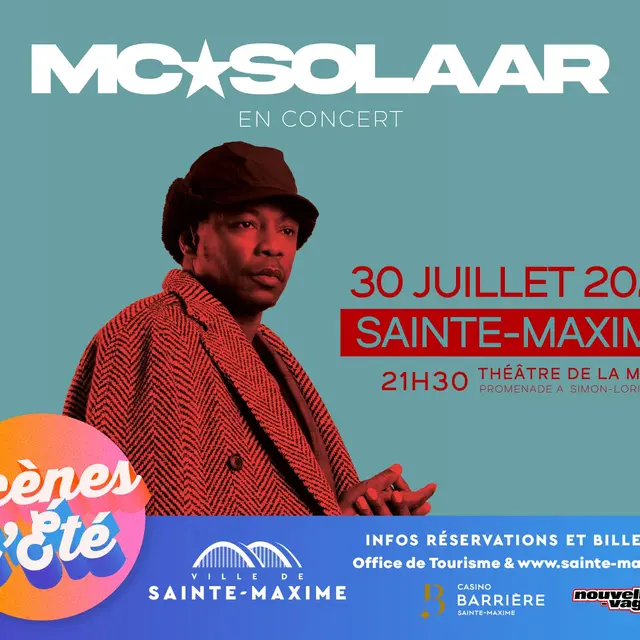 Scènes d'été : MC Solaar_Sainte-Maxime