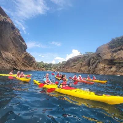 Demi-journée encadrée kayak La Ciotat
