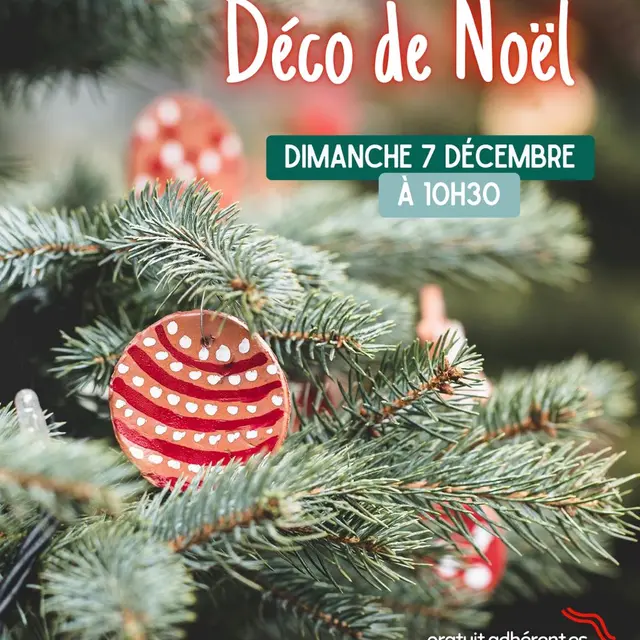 Atelier : Déco de Noël_La Couarde-sur-Mer