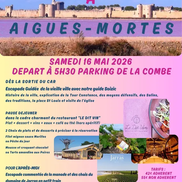 Escapade Aigues-Mortes