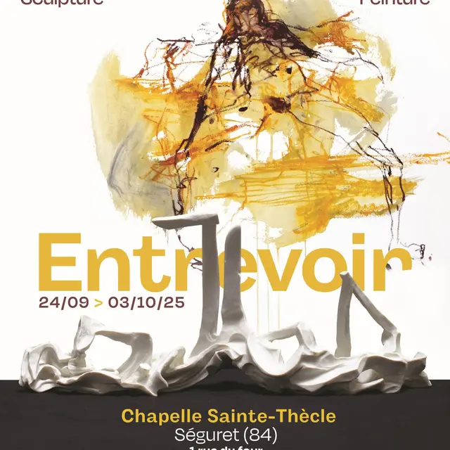 Exposition “Entrevoir – Chapelle Sainte-Thècle_Séguret
