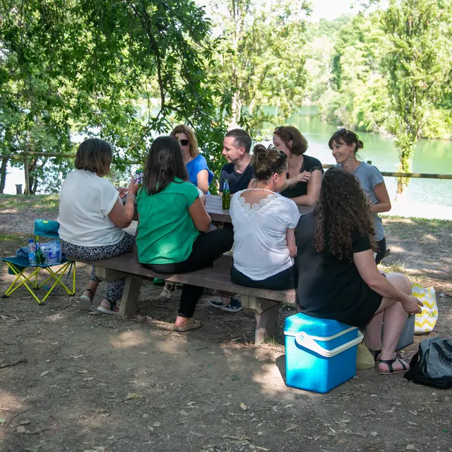 Aire de Pique-nique mini accrobranche et jeux pour enfants_Lafrançaise
