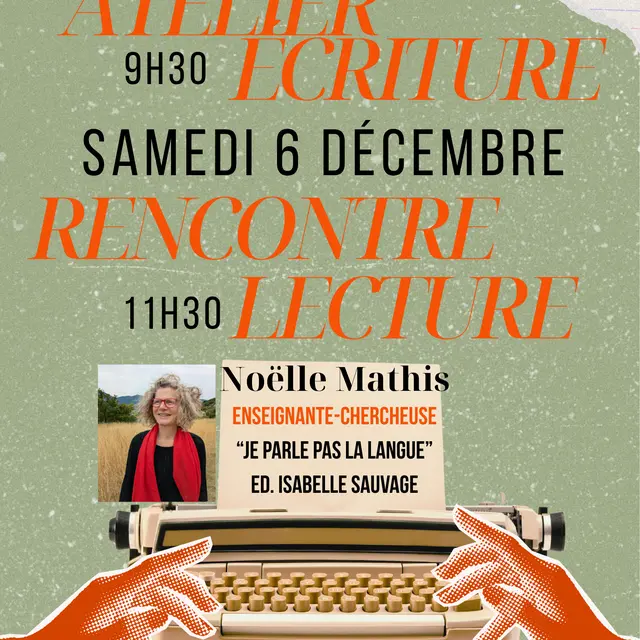 Lecture et rencontre avec Noëlle Mathis_Château-Arnoux-Saint-Auban