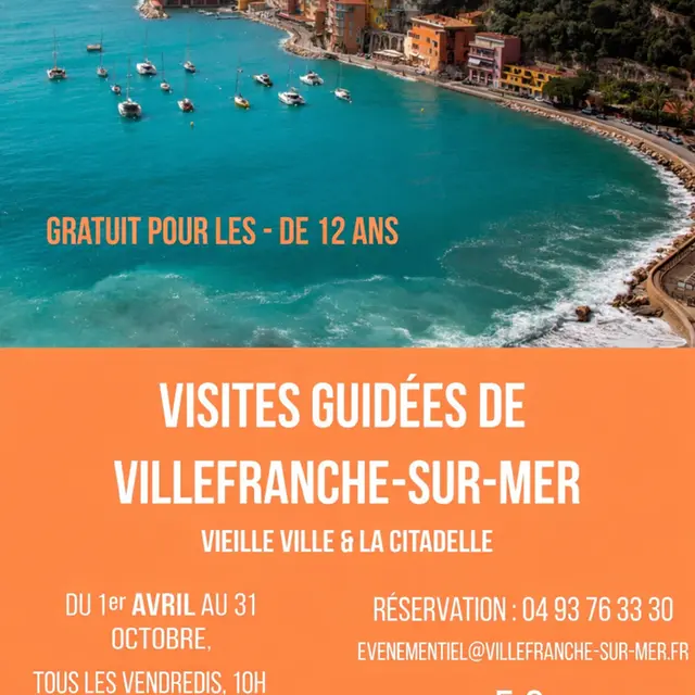 Visite guidée de Villefranche proposée par la Ville_Villefranche-sur-Mer