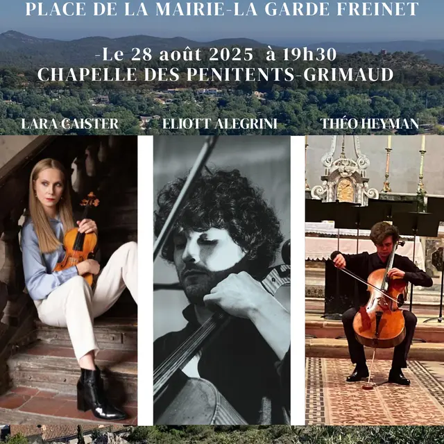 Concert en trio_La Garde-Freinet