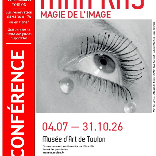 Conférence - Man Ray : sa vie et son œuvre_Toulon