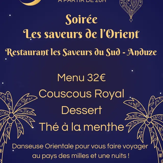 Soirée - Les saveurs de l'Orient_Anduze