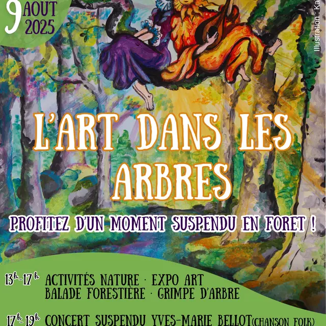 L'Art dans les arbres_Chalmazel - Jeansagnière