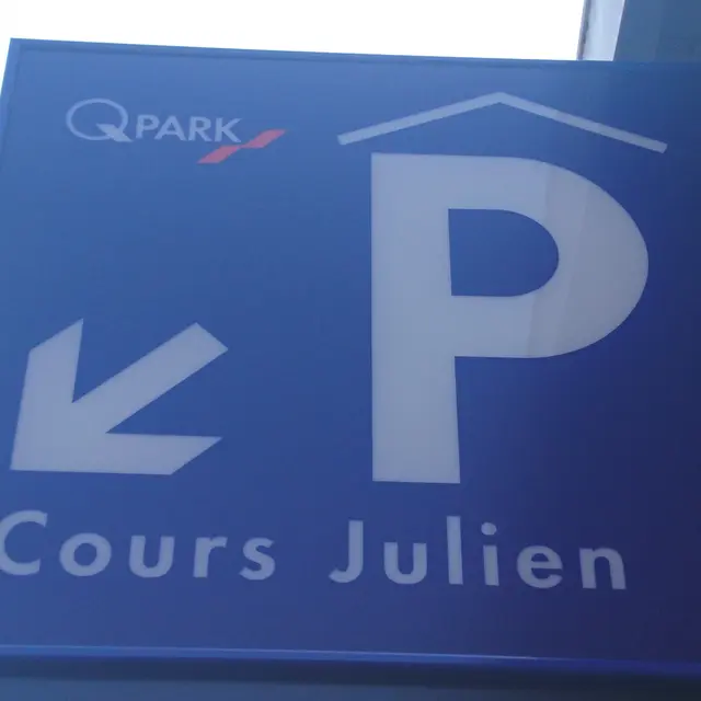 Parking Qpark cours Julien Marseille
