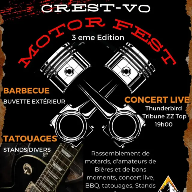 Crest'Vo Motor fest 3ème edition_Crest-Voland