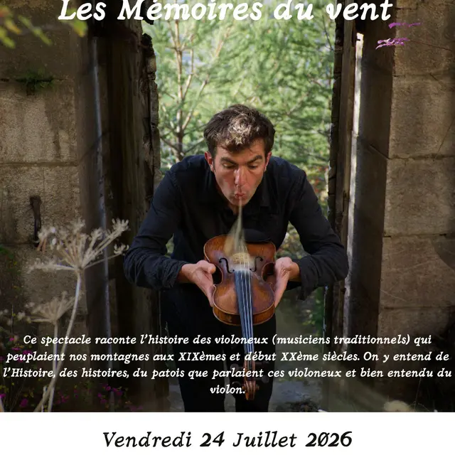 Spectacle Les mémoires du vent_Ceillac