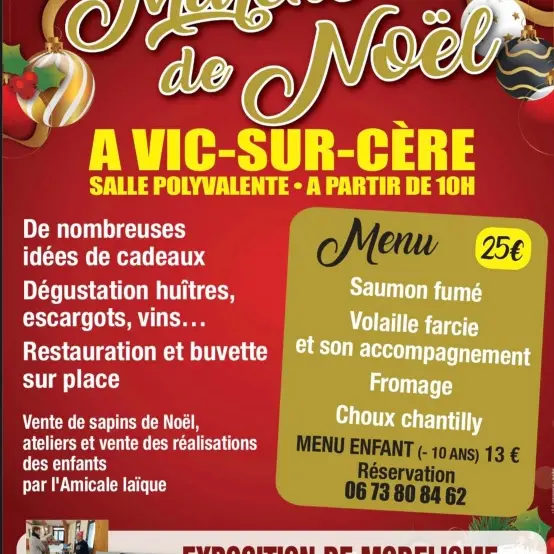 Marché de Noël_Vic-sur-Cère