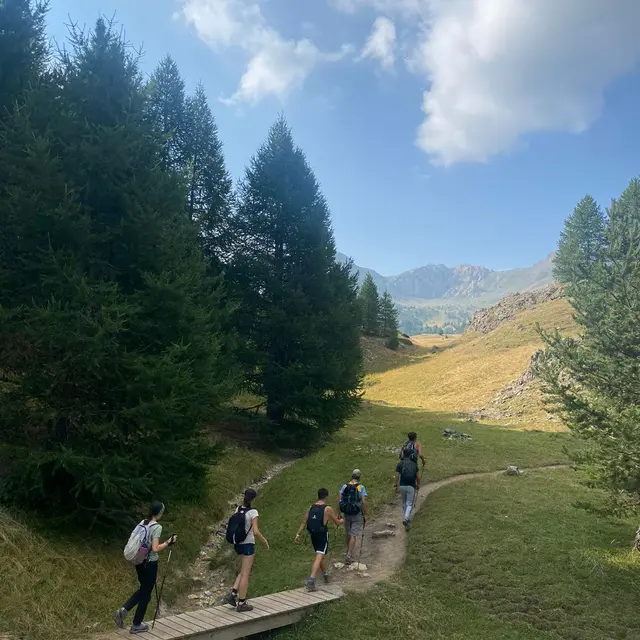 Randonnée itinérante en haute montagne