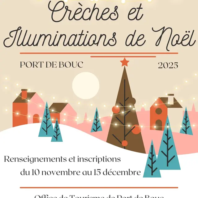 Concours des crèches et des illuminations de Noël_Port-de-Bouc