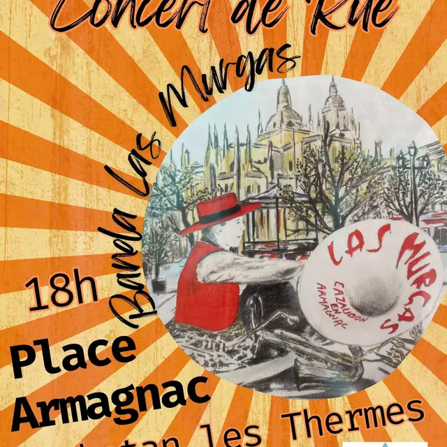 Concert Banda Las Murgas à Barbotan_Cazaubon