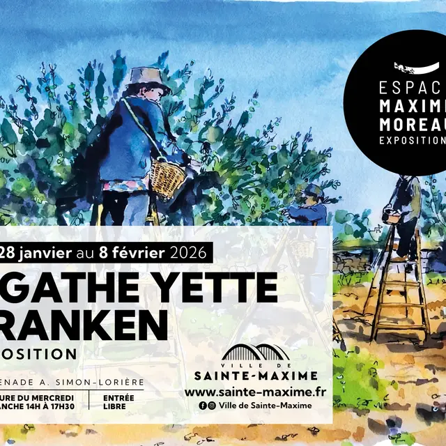 Exposition Agathe Yette Franken - Peinture_Sainte-Maxime