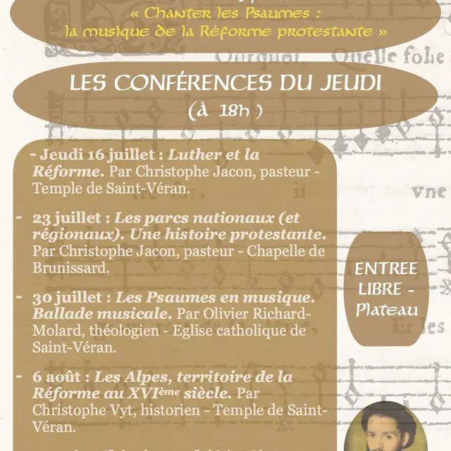 Conférences
