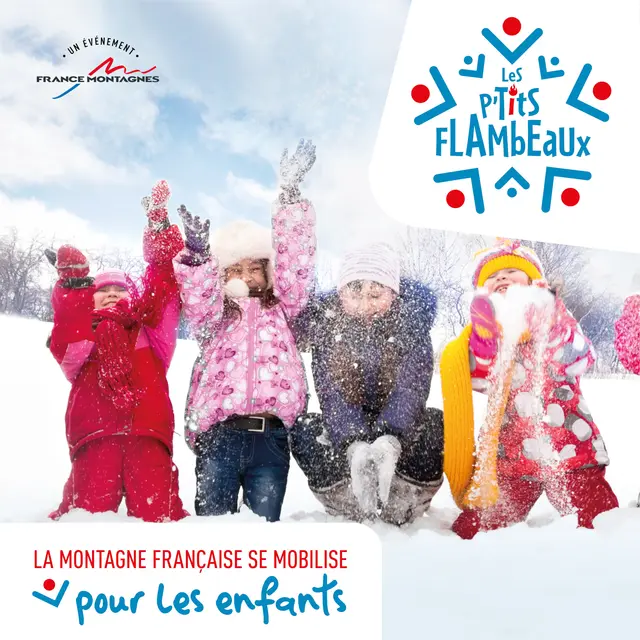 Descente aux flambeaux Les P'tits Flambeaux_La Salle-les-Alpes