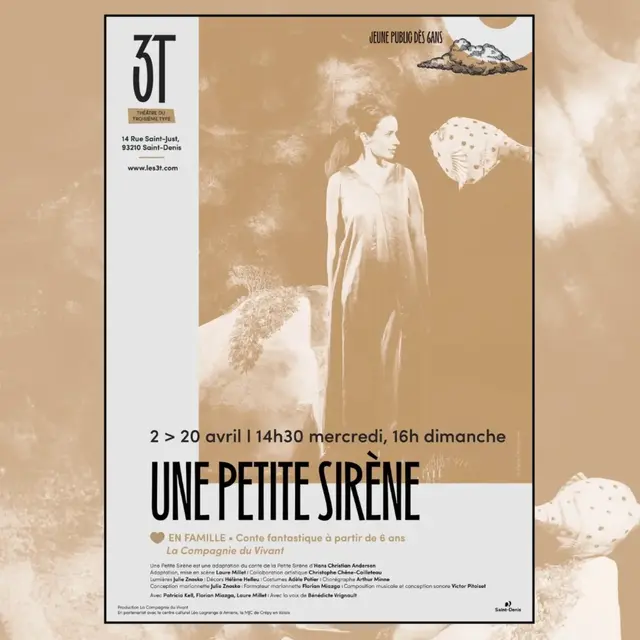 Théâtre - Une petite sirène_Saint-Denis