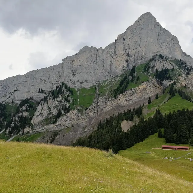 sentier VTT : l'alpage de Véran_Sallanches