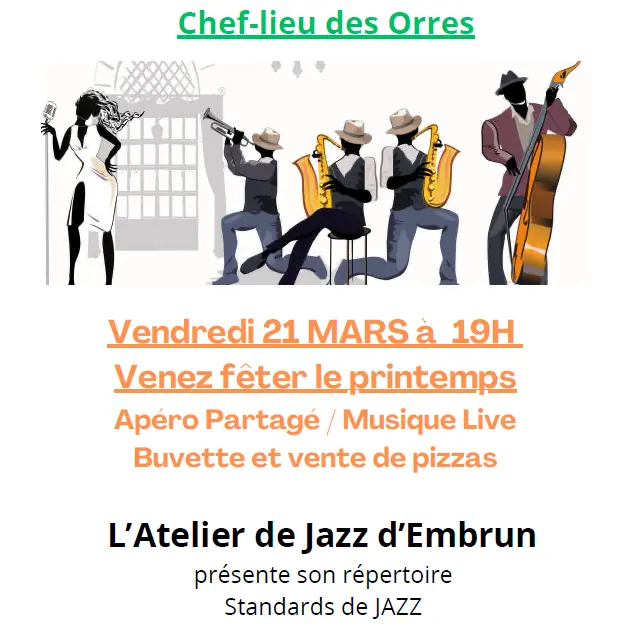 Apéro musical partagé : concert l'Atelier de Jazz_Les Orres