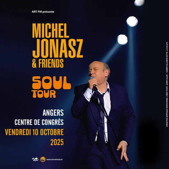Concert : Michel Jonasz : Nouvelle tournée 2025_Angers