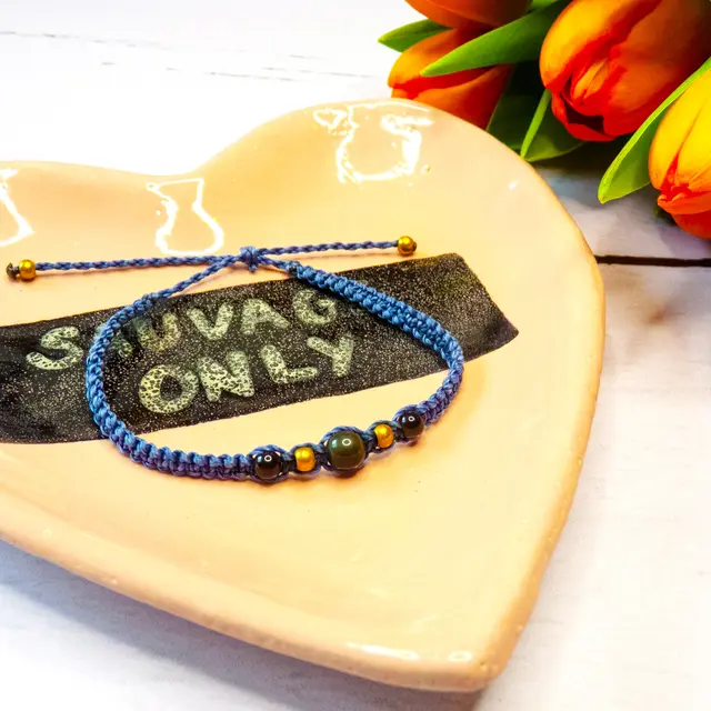 Bracelet micro macramé