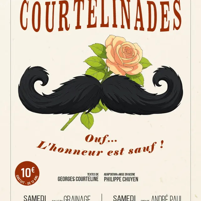 Théâtre : Courtelinades_Cotignac