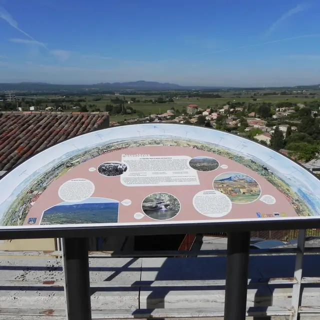 Pourrières - Table d'orientation