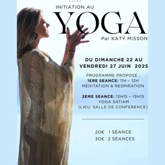 Initiation au Yoga par Katy Misson_La Croix-Valmer