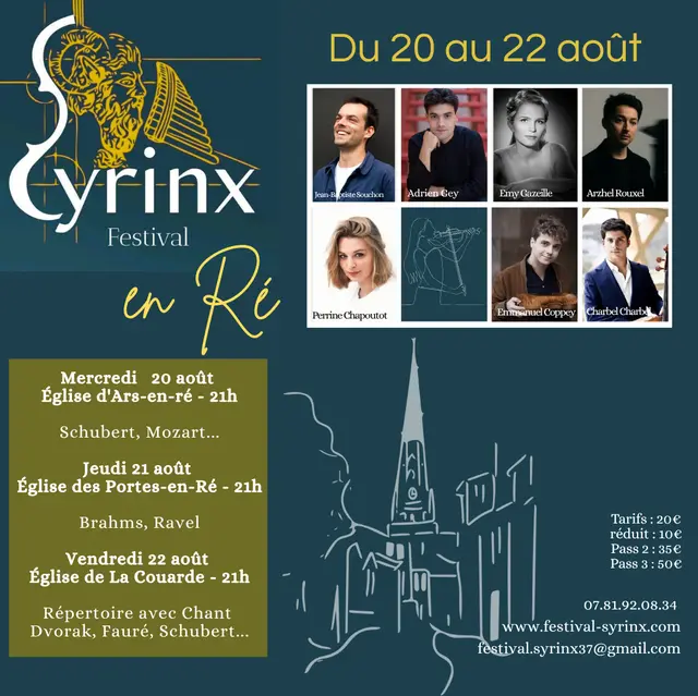 Festival Syrinx en Ré_Ars-en-Ré