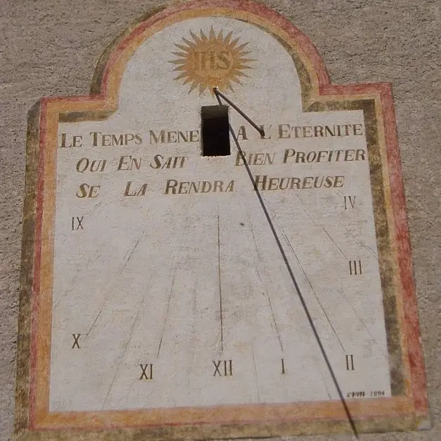 Cadran eglise de Puy Saint Pierre