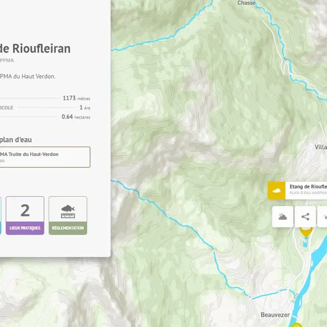 Etang de Rioufleiran